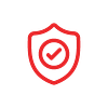 checkmark safety shield symbol