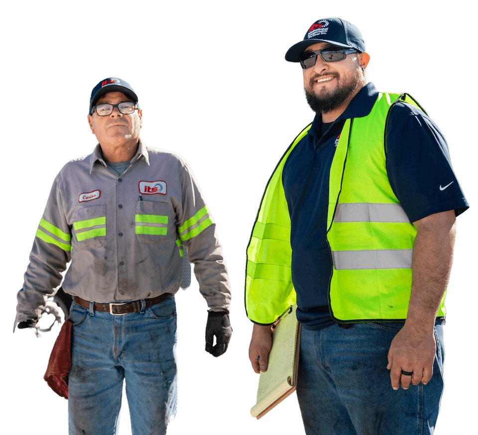 ITS Trucks employees smiling